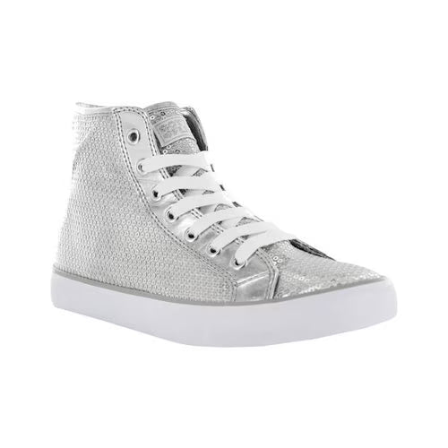 Gotta Flurt - Disco II Silver - High Tops