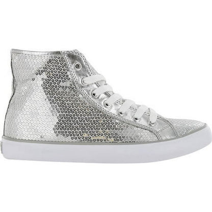 Gotta Flurt - Disco II Silver - High Tops