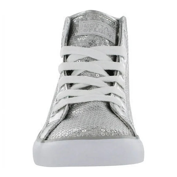 Gotta Flurt - Disco II Silver - High Tops