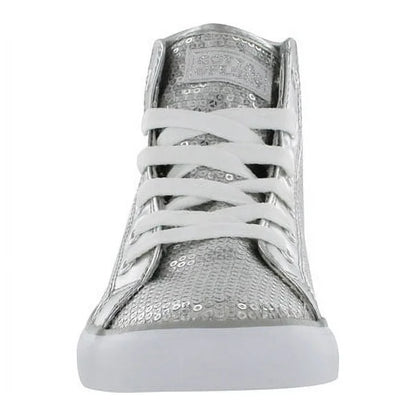 Gotta Flurt - Disco II Silver - High Tops