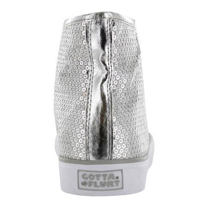 Gotta Flurt - Disco II Silver - High Tops