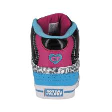 Gotta Flurt - Poppin Black - High Tops