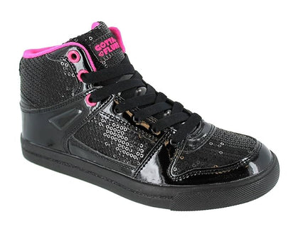 Gotta Flurt - Swerve Silver Black - High Tops